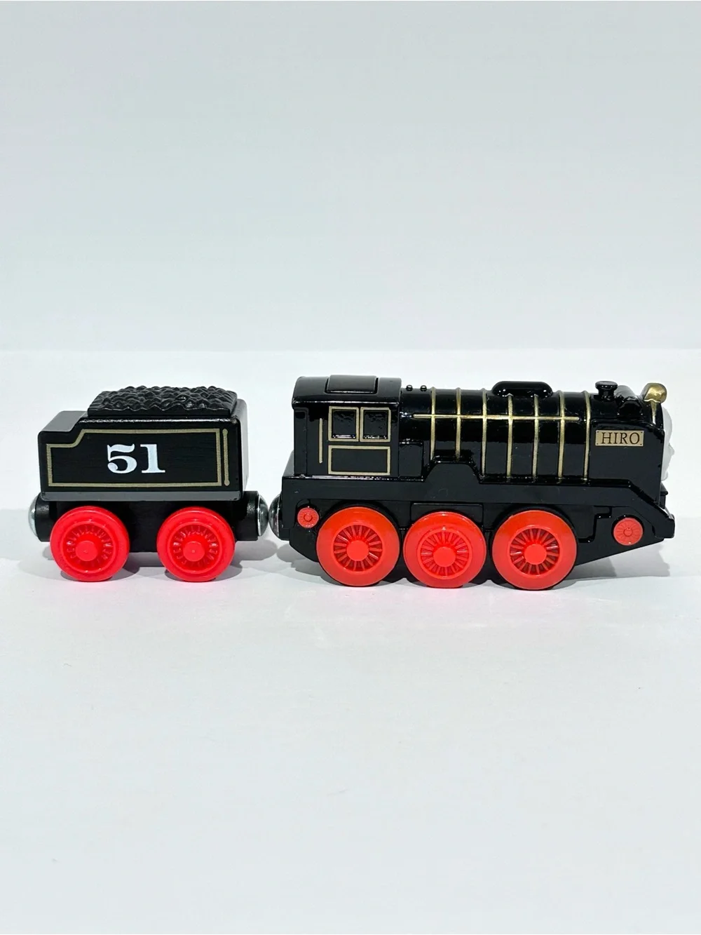 Thomas & Friends Motorized Hiro with Tender Wooden Railway